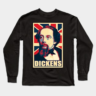 Charles Dickens Union Jack Long Sleeve T-Shirt